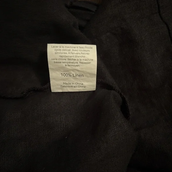 100% linen black dress 🖤 - Picture 6 of 6